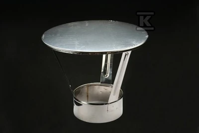 Metalinis kamininio stogelio gaubtas