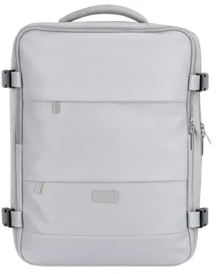 Adler Kelioninė kuprinė salone 40x20x30 cm nešiojamasis kompiuteris 17" USB RFID vandeniui atsparus Camry CR 6880 vidutinio pilkumo