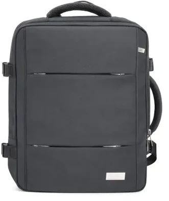 Adler Kuprinės rankinis bagažas 40x20x30cm išplečiamas USB nešiojamas 15,6 colio Camry CR 6881 tamsiai pilkas