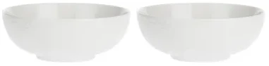La Porcellana Bianca BALTOS PORCELININĖS AKMENYS Rinkinys 2 vnt. sałatek 22 cm