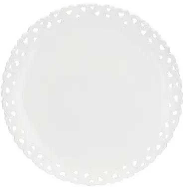 LA PORCELLANA BIANCA VALENTINO Dekoruota torto lėkštė 34 cm