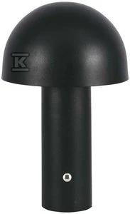 V-tac 3W LED įkraunamas stalinis šviestuvas, juodas, 3000/6000K, dimeriuojamas