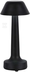 V-tac 1W LED įkraunamas stalo šviestuvas, juodas, 3000-6000K, dimeriuojamas