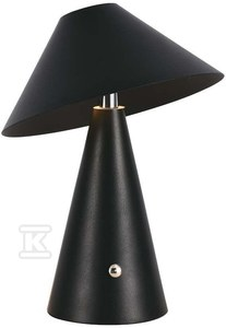 V-tac 3W LED įkraunamas stalinis šviestuvas, juodas, 3000/6000K, dimeriuojamas