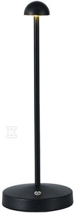 V-tac 3W LED įkraunamas stalinis šviestuvas, juodas, 3000/6000K, dimeriuojamas