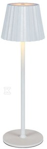 V-tac 1,5W LED įkraunamas stalo šviestuvas, baltas, 3000-6000K, dimeriuojamas