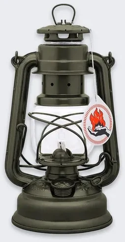 Žibintas Feuerhand Hurricane Lantern 276 - Olive