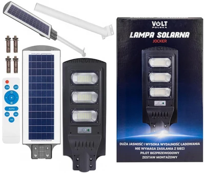 Volt Lempa SolaRNA Jocker 120 + Panelė 12W + 12000mAh + Bandomasis I C
