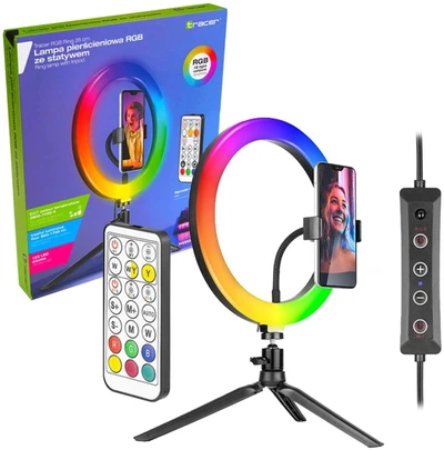TRACER RING 26cm RGB mini tripod ring lamp