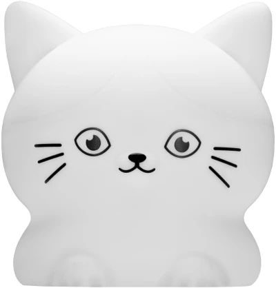 Lubinis šviestuvas Silikoninė LED Lempa - Redleaf Silly Cat