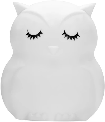 Lubinis šviestuvas Silikoninė LED Lempa - Redleaf Silly Owl