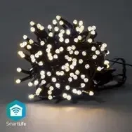 Nedis Smartlife Dekoratyvinis LED | Wi-Fi | 20m | Šiltas baltas | Šiltas baltas | 200 šviesos diodų | 20 m | Android™ / iOS