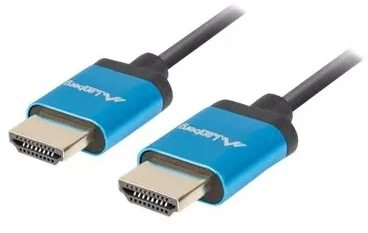 LANBERG HDMI M/M v2.0 cable 1m juodas 4K slim