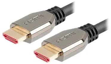 LANBERG HDMI M/M v2.1 cable 0.5m 8K 60Hz juodas