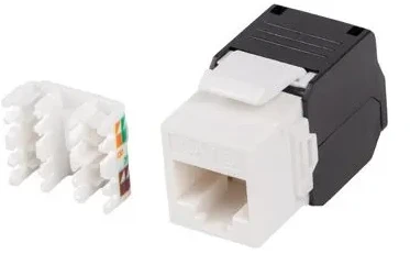 Lanberg Keystone modulio lizdas be įrankių RJ45 kat.6 UTP