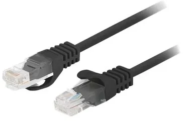 Lanberg | Patch Cord cat. 5E UTP | PCU5-10CC-0750-BK | Wire gauge: 26AWG (7 x 0,16mm) | Juodas