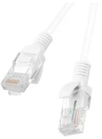 LANBERG patchcord kat.6 1,5m balta