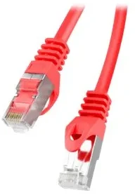 LANBERG patchcord cat.6 20m FTP raudona