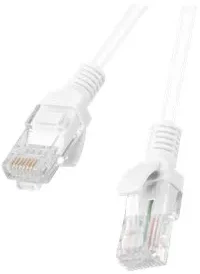 LANBERG patchcord kat.6 3m baltas