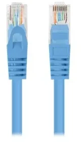 LANBERG Patchcord Cat.6 UTP 1m mėlynas 10-pack