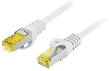 LANBERG patchcord cat.6A S/FTP LSZH CU 1.5m pilkas
