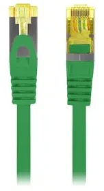 PATCHCORD KAT.6A S/FTP LSZH CU 2M Žalias FLUKE PASSED LANBERG