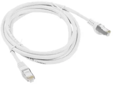 LANBERG PCF6-10CC-0300-W Lanberg Patchcord RJ45 kat.6 FTP 3m Baltas