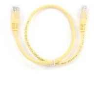 LANBERG PCU5-10CC-0025-Y Patchcord RJ45 kat. 5e UTP 0,25m geltona