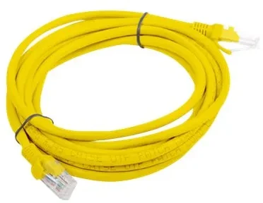 LANBERG PCU6-10CC-0300-Y Patchcord RJ45 kat. 6 UTP 3m geltona