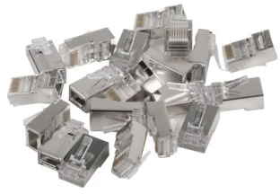 LANBERG PLS-5020 Plug RJ-45 FTP CAT5E PLUG 8P8C 20PCS