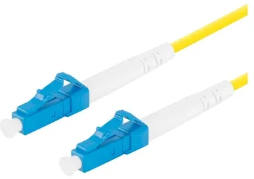 LANBERG šviesolaidinis laidas SM LC/UPC-LC/UPC simplex 5m LSZH g657a1 3.0mm geltonas