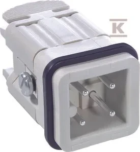 Lapp LAPP kabelis Kasetė jungtys 3P+PE vyriškas 23A 400V EPIC H-A 3 SS (10420000)