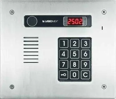 Laskomex CP-2513R INOX garso skydelis HORIZONTAL RFID