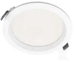 Ledvance 12/15/18W LED įleidžiamas šviestuvas COMFORT, baltas, 3000/4000K, 95°, IP44
