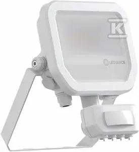 Ledvance 6-8W LED prožektorius FL 10 GEN4, baltas, 4000K, IP65, su judesio davikliu