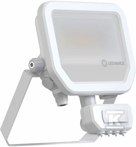 Hager 11-17W LED prožektorius FL 20 GEN4, baltas, 3000K, IP65, su judesio davikliu