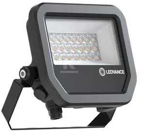 Ledvance 11/16W LED prožektorius FL AREA V, juodas, 3000K, IP66, 48°x85°