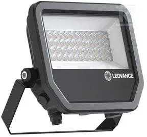 Ledvance 22/32W LED prožektorius FL AREA V, juodas, 3000K, IP66, 48°x85°