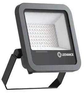 Ledvance 36/50W LED prožektorius FL AREA V, juodas, 3000K, IP66, 48°x85°