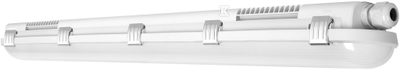 Lubinis šviestuvas 18W LED linijinis šviestuvas LEDVANCE, pilkas, 4000K, 120cm, IP65, GY