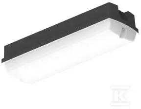 Sieninis šviestuvas Ledvance 4-8W LED stačiakampis plafonas BLKH COMP RC, juodas, 3000/4000K, IP65