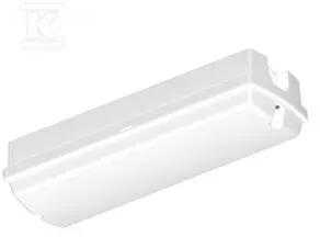 Ledvance 5-9W LED stačiakampis plafonas BLKH COMP RC, baltas, 3000/4000K, IP65, su judesio davikliu