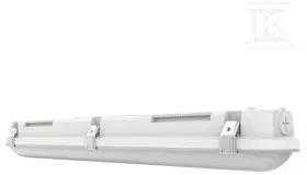 Ledvance 16/13/11/8W LED linijinis šviestuvas DAMP PROOF COMBO 600, pilkas, 4000/6500K, IP66