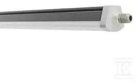 Lubinis šviestuvas Ledvance 19/26/31/34W LED linijinis šviestuvas DP FLEX TH, pilkas, 4000K, 1290mm