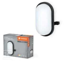 Ledvance 9W LED lauko plafonas BULKHEAD, juodas, 3000/4000/6500K, IP65