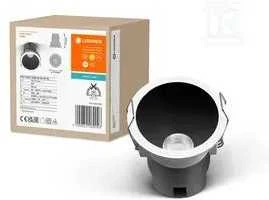 Ledvance 5W LED įleidžiamas šviestuvas TWIST PRO 70mm, baltos/juodos sp., 3000K