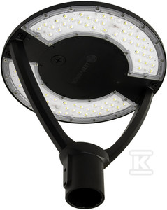 Ledvance 15/20/25/29W LED gatvės šviestuvas URBAN LANTERN ASYMMETRIC, juodas, 3000/4000K