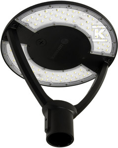 Ledvance 34/42/49/59W LED gatvės šviestuvas URBAN LANTERN ASYMMETRIC, juodas, 3000/4000K