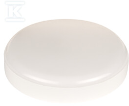Ledvance 26W LED plafonas SLIM, apvalus, baltas, 3000K, IP65, su judesio davikliu