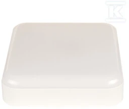 Sieninis šviestuvas Ledvance 10W LED plafonas SLIM, kvadratinis, baltas, 4000K, IP65, su judesio davikliu